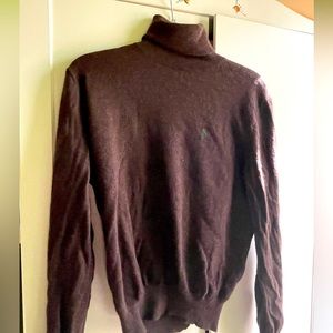 Brown soft Ralph Lauren turtleneck sweater